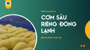 Cơm Sầu Riêng Đông Lạnh
